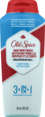 OLD SPICE HIGH END HAIR + B/WASH + COND 18 OZ