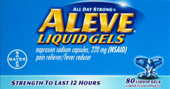 ALEVE LIQUID GELS 80                         