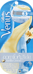 VENUS COMFORT GLIDE VANILLA CREME RAZOR + 2RF