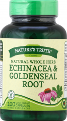ECHINACHEA & GOLDENSEAL ROOT CAP 100 NT      