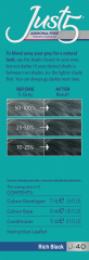 JUST 5 WOMEN HAIRCOLOR RICH BLACK            