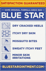 BLUE STAR OINT 2OZ                           