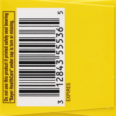 BAYER ASPIRIN TAB 5 GR 24                    