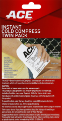 COLD PACK INSTANT SINGLE USE TWIN PACK ACE   