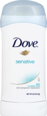 DOVE INVISIBLE SOLID AP SENSITIVE SKIN 2.6 OZ