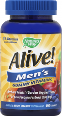 ALIVE MENS GUMMIES 60                        