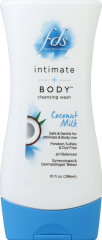 FDS INTIMATE+BODY CLEANSING WASH C/MILK 10 OZ