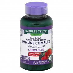IMMUNE ELDERBERRY + VIT C CHEW TAB 60 NT     