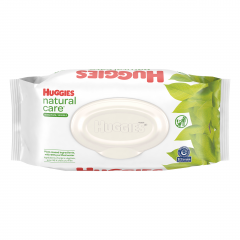 HUGGIES BABY WIPE NAT CARE FF SOFT PAK 56    