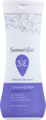 SUMMERS EVE FEMININE WASH SENS S/BLOSS 15 OZ 