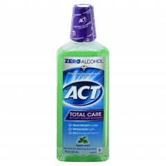 ACT TOTAL CARE MOUTHWASH FRESH MINT 18 OZ    