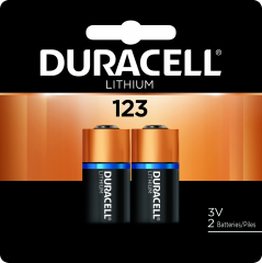 DURACELL BATT 3V LITHIUM 2PKPHOTO DL123AB2PK 