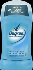 DEGREE SOLID INVISIBLE AP SHOWER CL WOM 1.6OZ
