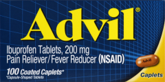 ADVIL CAPLET REG STRENGTH 200 MG 100         
