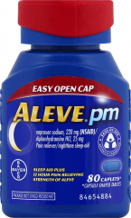 ALEVE PM CAPLET EASY OPEN CAP 80             