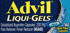 ADVIL LIQUIGEL 200 MG 40                     