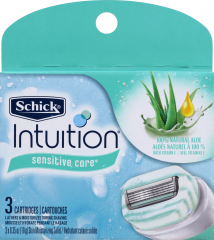 SCHICK INTUITION NATURAL SENSITIVE CARE REF 3