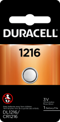 DURACELL WATCH BATT LITHIUM COCELL #DL1216BPK