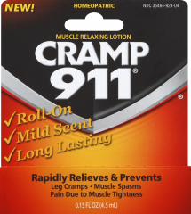 CRAMP 911 MUSCLE RELAXING LOT ROLL ON 4.5 ML 