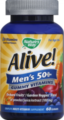 ALIVE MENS 50+ GUMMIES 60                    