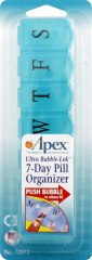 PILL REMINDER WEEK 7 COMP ULTRA BUBBLE LOK   