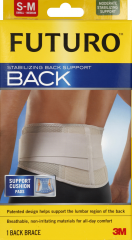 BACK BRACE STABILIZING SM/MD 29-39" FUT      