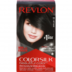 COLORSILK HAIR COLOR SOFT BLACK #11          