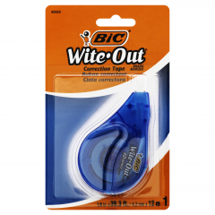 BIC WITE OUT CORRECTION TAPE                 