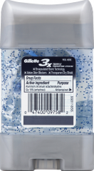 GILLETTE AP POWER BEADS CLR GEL C/WAVE 3 OZ  